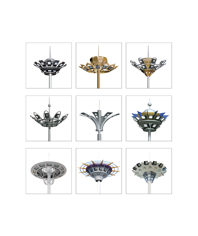 GGD-007/GGD-008/GGD-009/GGD-010/GGD-011/GGD-012/GGD-013/GGD-014/GGD-015 Lampa sráide ard cuaille