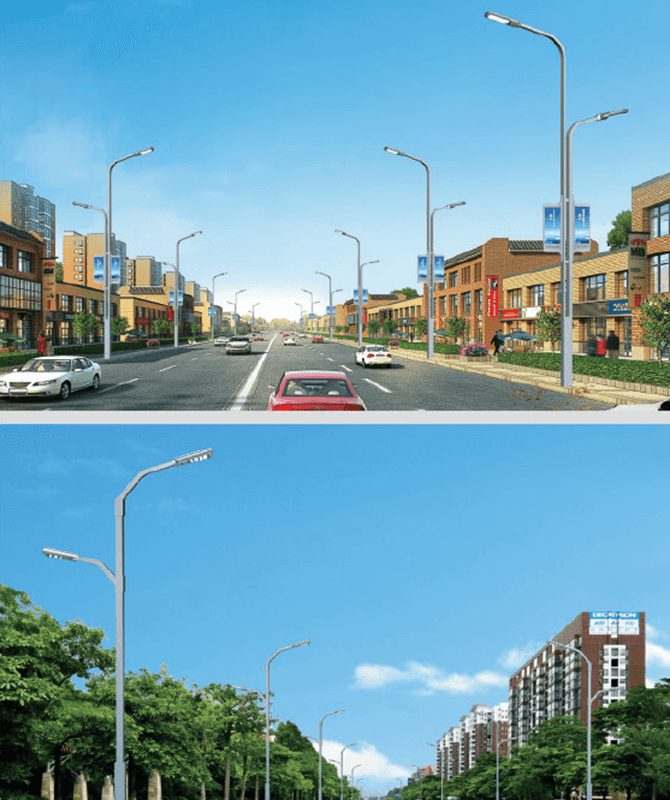 DL-LED-011/DL-LED-012 Soilse sráide faoi stiúir ardchumhachta