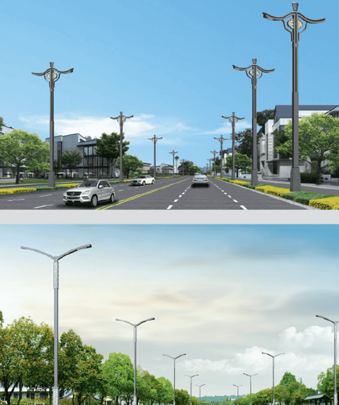 DL-LED-014/DL-LED-015 Soilse sráide faoi stiúir ardchumhachta