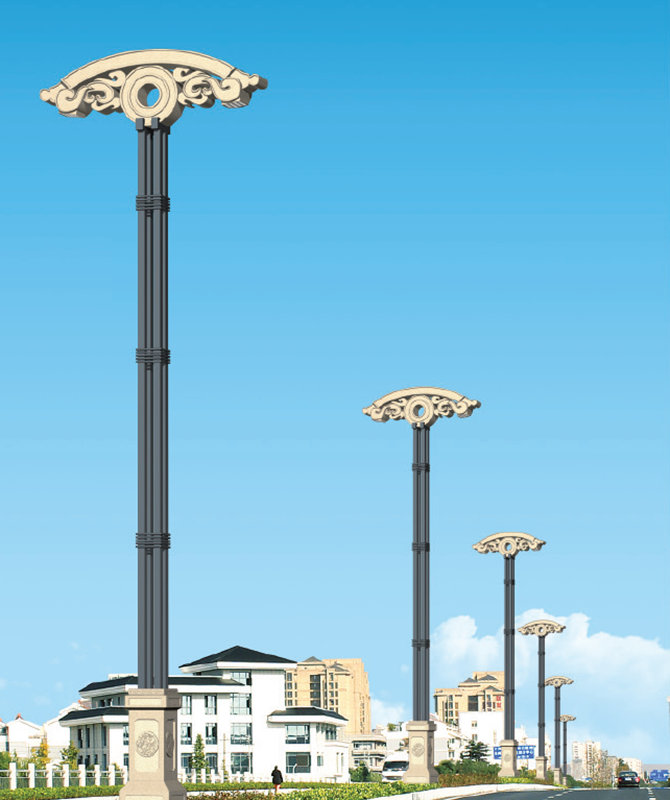 DL-LED-056 Soilse sráide faoi stiúir ardchumhachta